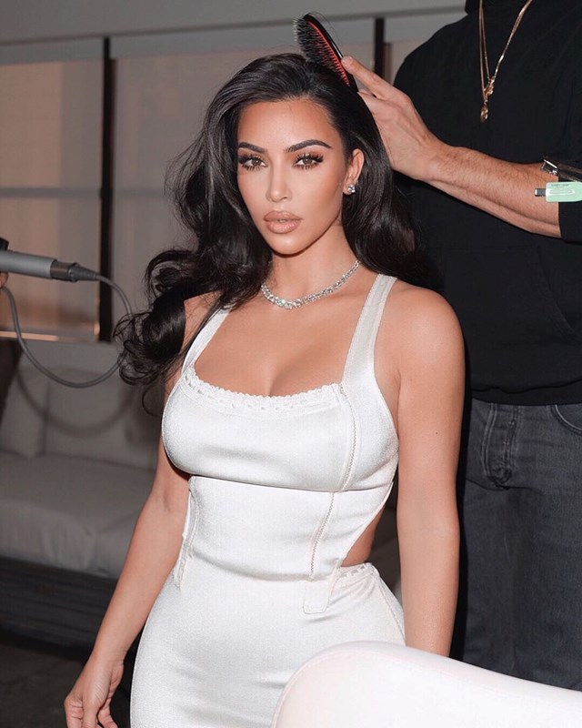 A empresária norte-americana Kim Kardashian West
