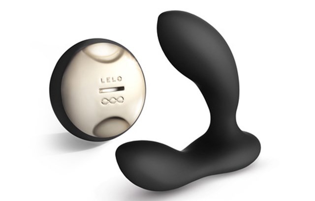 Massajador de próstata com controlo remoto, €199, Lelo, em www.lelo.com