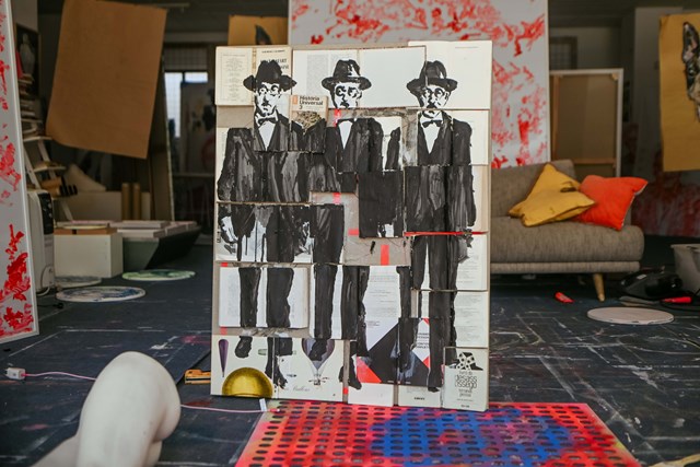 Retrato de Fernando Pessoa, por Maísa Champalimaud