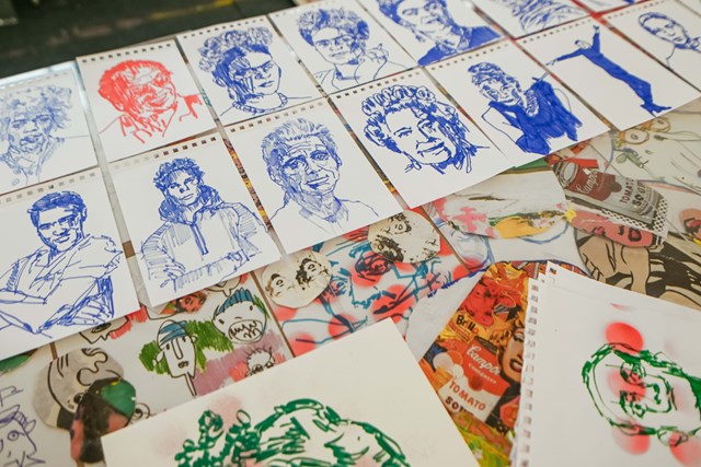 Diversos pequenos retratos, por Maísa Champalimaud