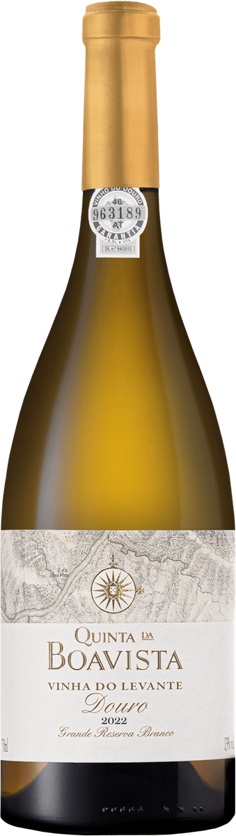 Quinta da Boavista Vinha do Levante 2022 Um ano de estágio em barricas e um ano em garrafa, antes de sair para o mercado. Um branco mineral e cremoso. Preço: 35 euros