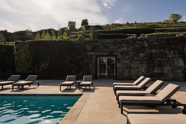 Piscina exterior - Casa da Calçada