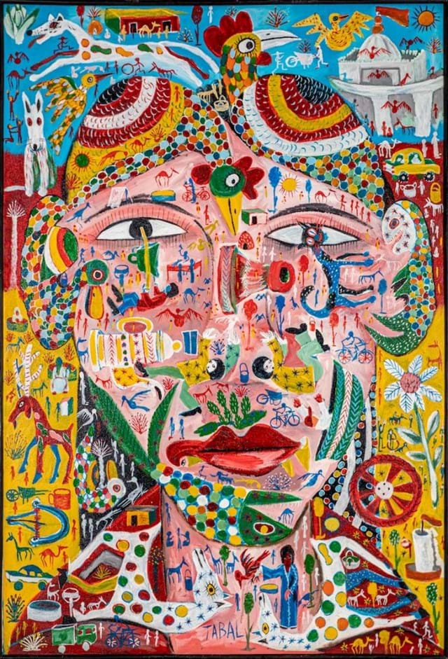 Retrato de Anne Marie, Marquesa de Contades, de Mohamed Tabal