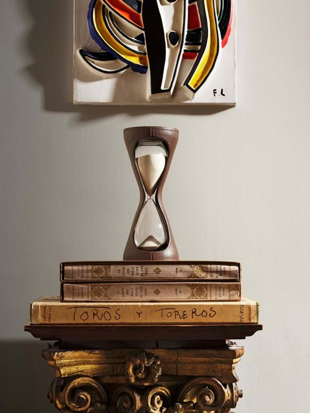 Ampulheta Mirage Hourglass, The Library Collection, Assouline, 375 euros