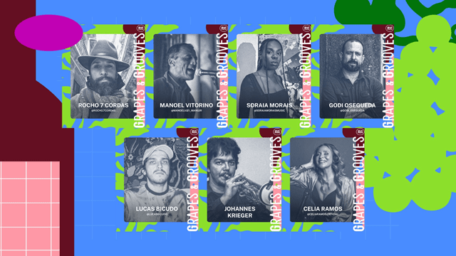Programação musical, no Grapes & Grooves.