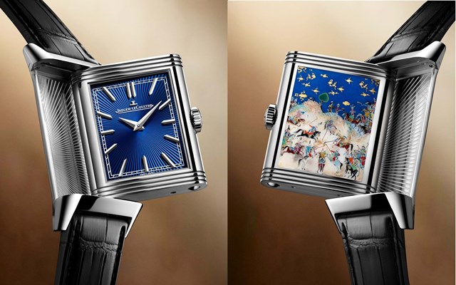 Relógio Reverso Tribute Enamel “Shahnameh”