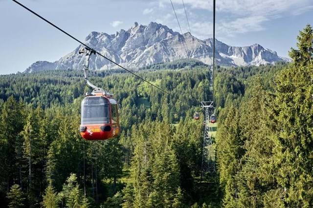 O monte Pilatus tem 2.132 metros de altitude