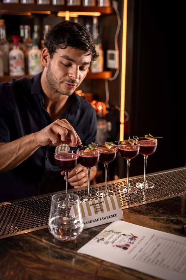 Foi no The Royal Cocktail Club, icónico bar portuense