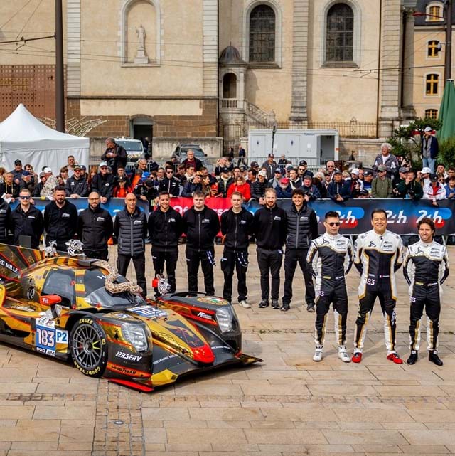 Há um português nos LMP2: António Félix da Costa (à direita)