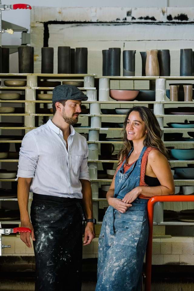 Gabi Neves com Alex, o marido.