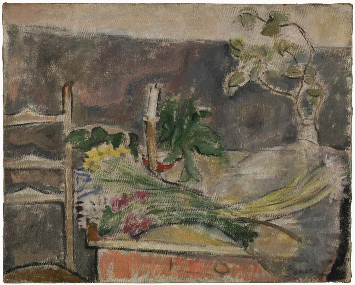Arpad Szenes, 'Nature morte', de 1930 (óleo sobre tela), Coleção FASVS