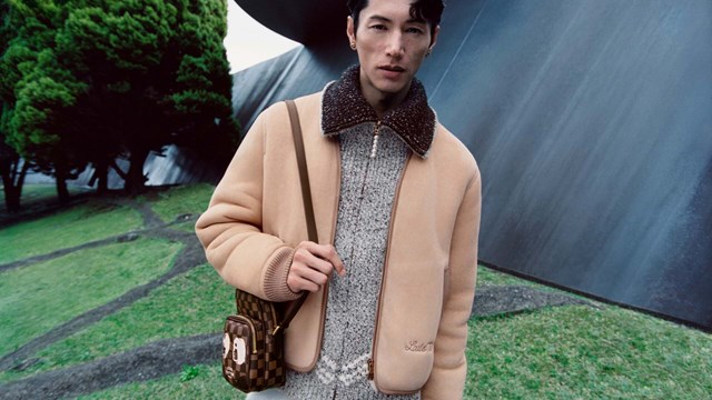 A nova campanha da Louis Vuitton Homem Outono/Inverno 2025, concebida por Pharrell Williams e NIGO.