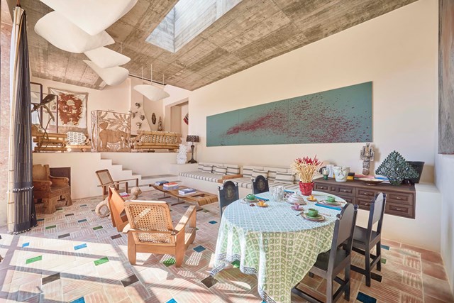Sala de estar e de refeições, La Salvada