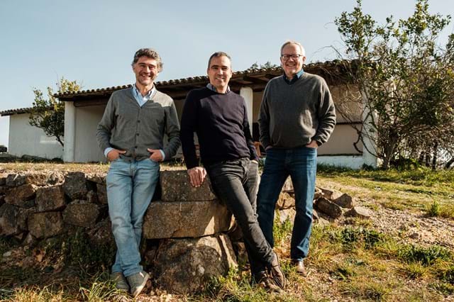 João Raposeira, Luís Patrão e Alberto Weisser