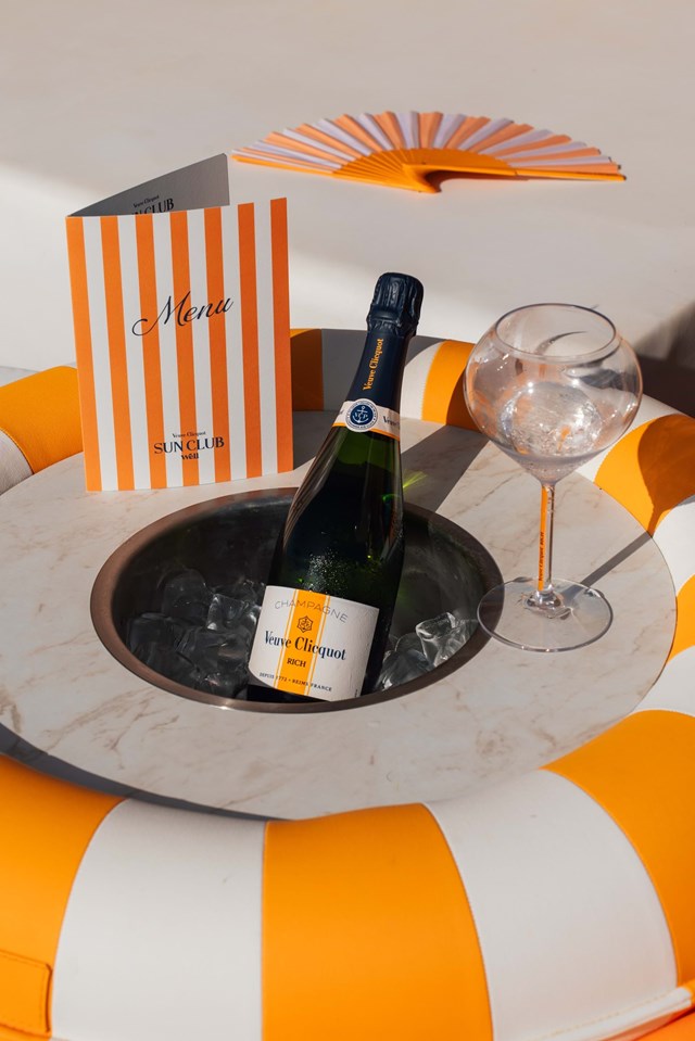 As estrelas desta temporada, garante a marca, são o Veuve Clicquot Rich e o Veuve Clicquot Rich Rosé