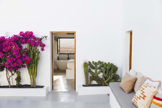 Pátio interior de La Casita de Femés