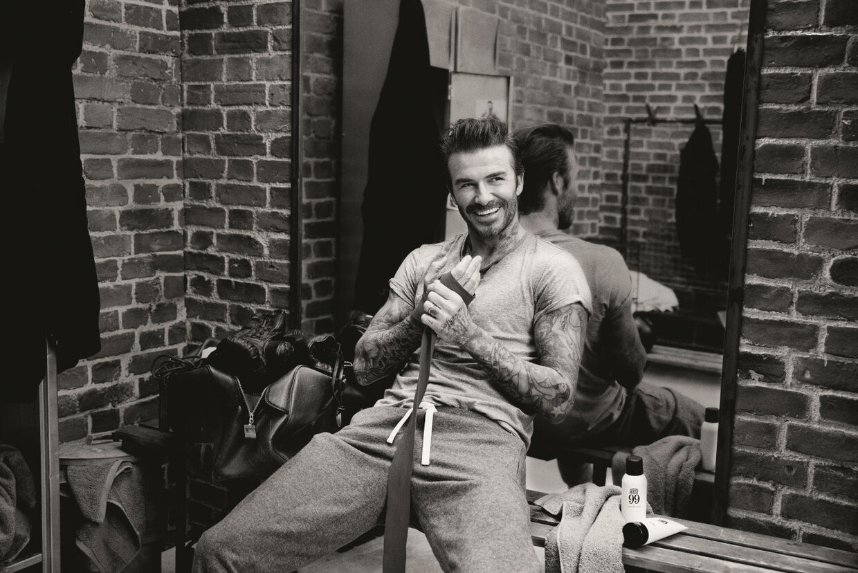 David Beckham é o rei do grooming moderno