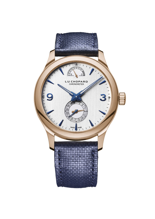 Relógio Quattro em ouro rosa com bracelete em pele, Chopard (preço sob consulta).jpg