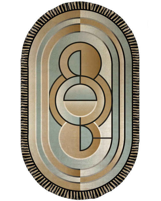 Tapete Kleopatra em lã e seda, Rug'Society (preço sob consulta).jpg