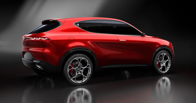 O Tonale é o primeiro protótipo plug-in híbrido da Alfa Romeo