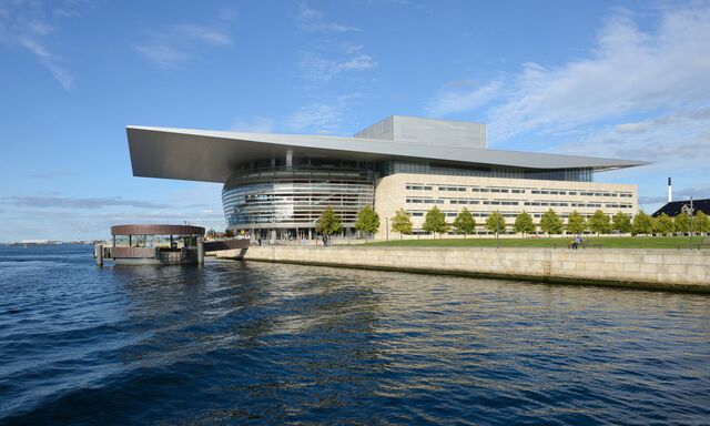 A Opera House em Copenhaga, onde tem lugar o Copenhagen Fashion Summit