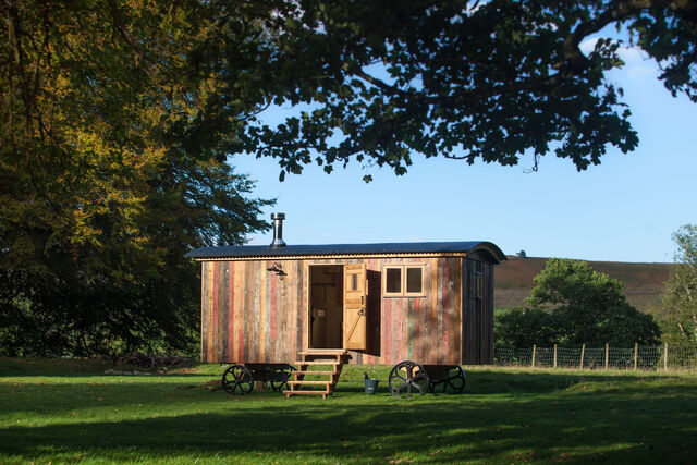 Hesleyside Huts, em Northumberland (Reino Unido)