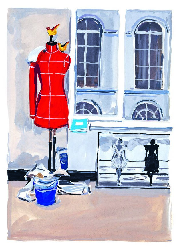 Ilustração do livro "Chanel, The Making of a Colection"