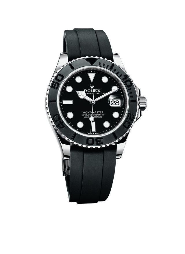 Relógio Yacht-Master II em ouro polido e bracelete em oysterflex, €26 100, Rolex.jpg