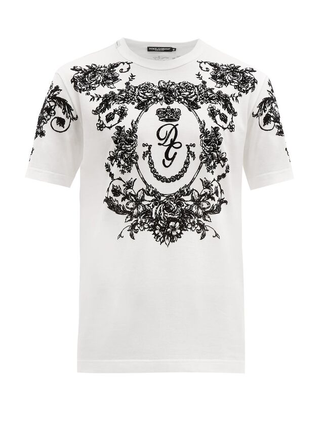 T-shirt em algodão, €395, Dolce & Gabbana.jpg