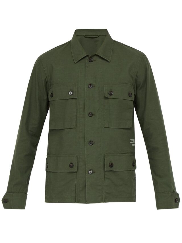 Casaco em sarja de algodão, €485, President's .jpg