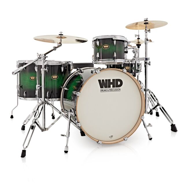 Kit completo de bateria com cinco peças, €934, WHD, em gear4music.pt .jpg