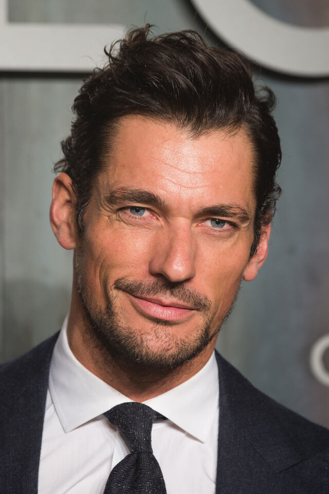 A estrutura óssea, considerada perfeita, do supermodelo David Gandy