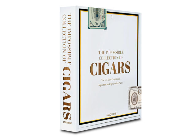 ‘The Impossible Collection of Cigars’, de Aaron Sigmond, 232 páginas, €920, Assouline