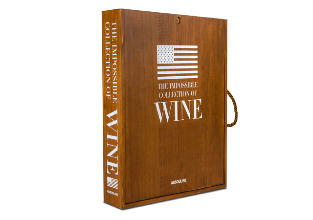 ‘The Impossible Collection of American Wine’, de Enrico Bernardo, mais de 100 páginas, €920, Assouline