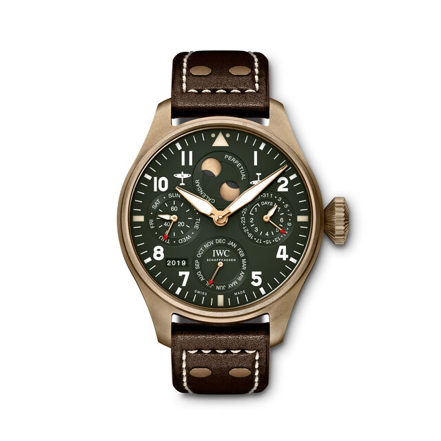 Pilot's Watch Double Chronograph Top Gun Ceratanium é o primeiro Pilot’s Watch nesta liga