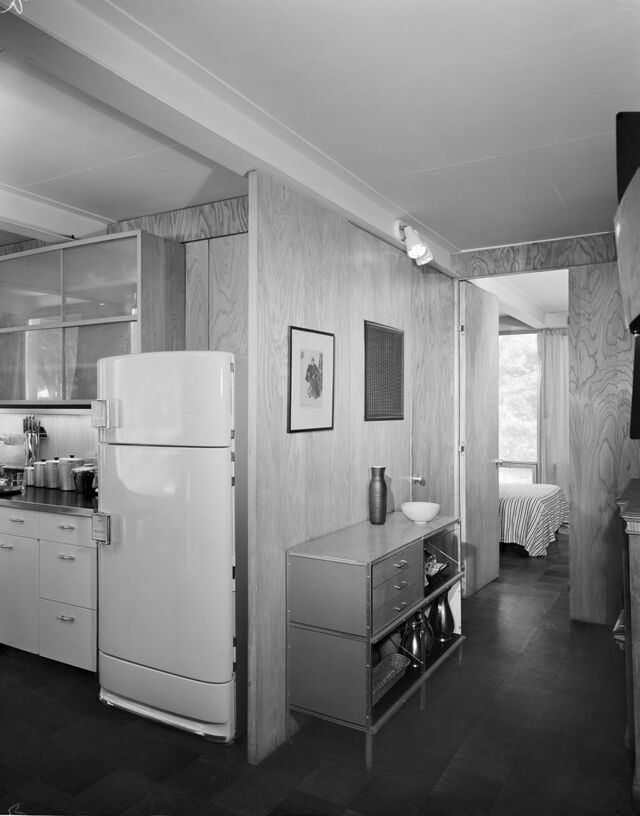 Interior da casa Mccormick nos anos 50