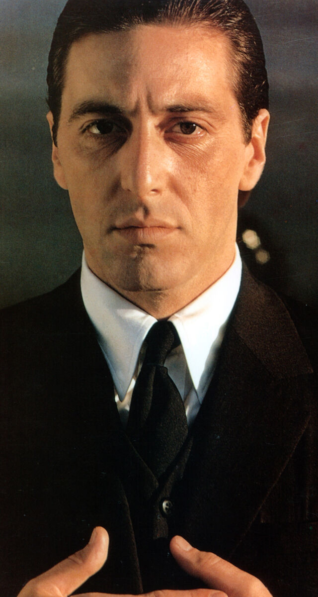 Al Pacino em O Padrinho: Parte II (The Godfather: Part II), 1974