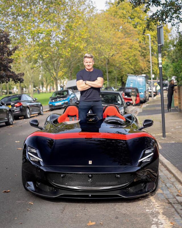 Gordon Ramsay, o apaixonado por Ferraris