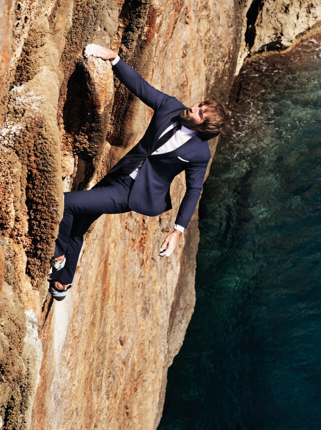 Chris Sharma uniu-se à Mango para gravar a nova campanha do Travel Suit