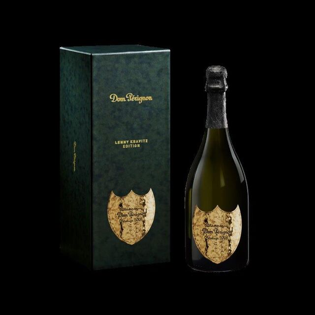 A edição limitada da Dom Pérignon com Lenny Kravitz