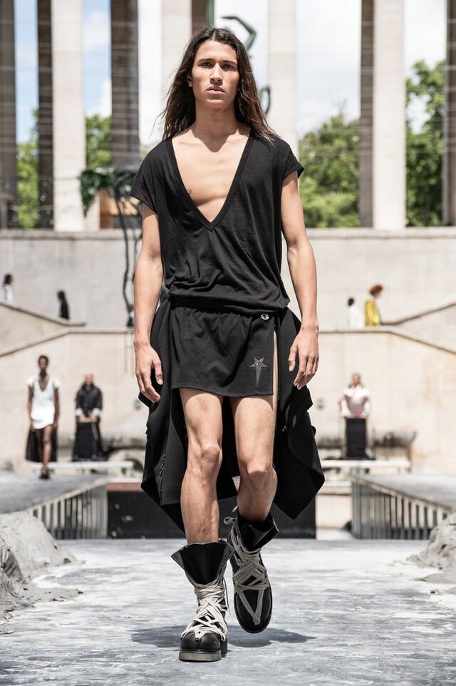 Desfile de Rick Owens para a primavera-verão 2020
