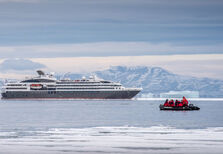 Quando se trata de cruzeiros o frio gelado é quente, quente, quente