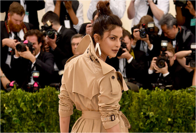 Priyanka Chopra em Ralph Laurent na Met Gala de 2017