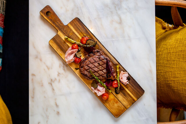 O Entrecôte Toscano é um dos pratos de carne