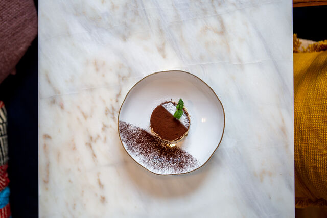 Guarde espaço para as sobremesas, como o clássico tiramisu