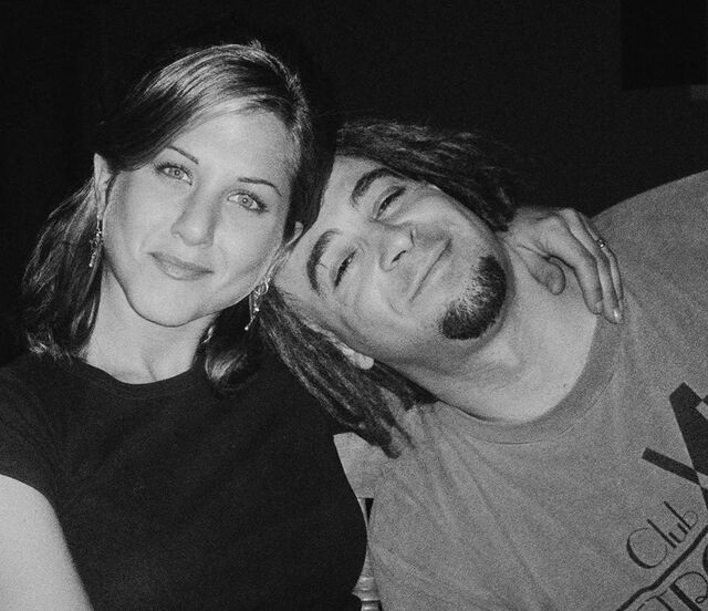 Jennifer Aniston e Adam Duritz por Randall Slavin