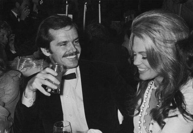 Jack Nicholson e Dyan Cannon em 1975