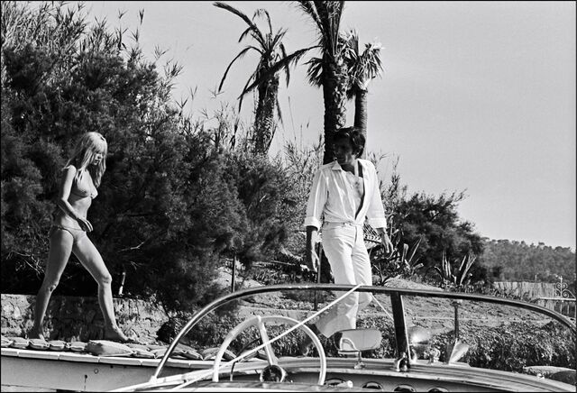 Brigitte Bardot e Gunther Sachs em Saint-Tropez, 1966