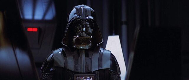 Darth Vader em "Guerra das Estrelas: Episódio V- O Império Contra-Ataca" (1980)