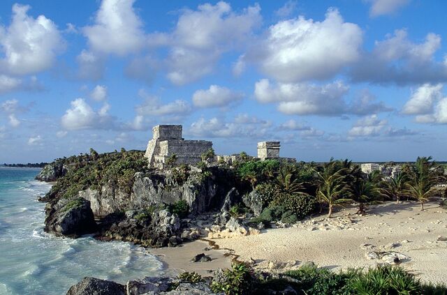 Praia El Castillo, Tulum, México